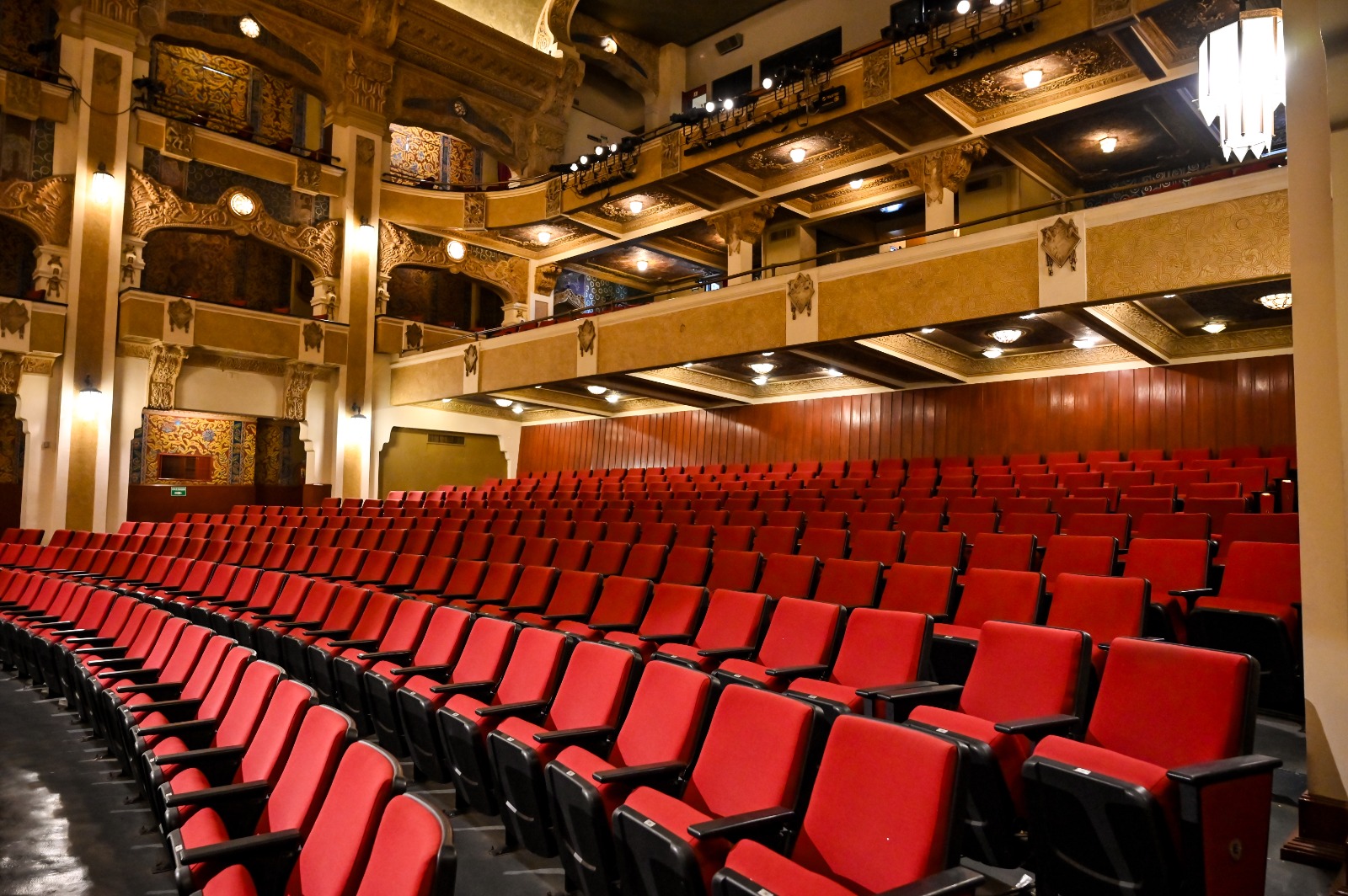 Registro histórico del Teatro Isauro Martínez.