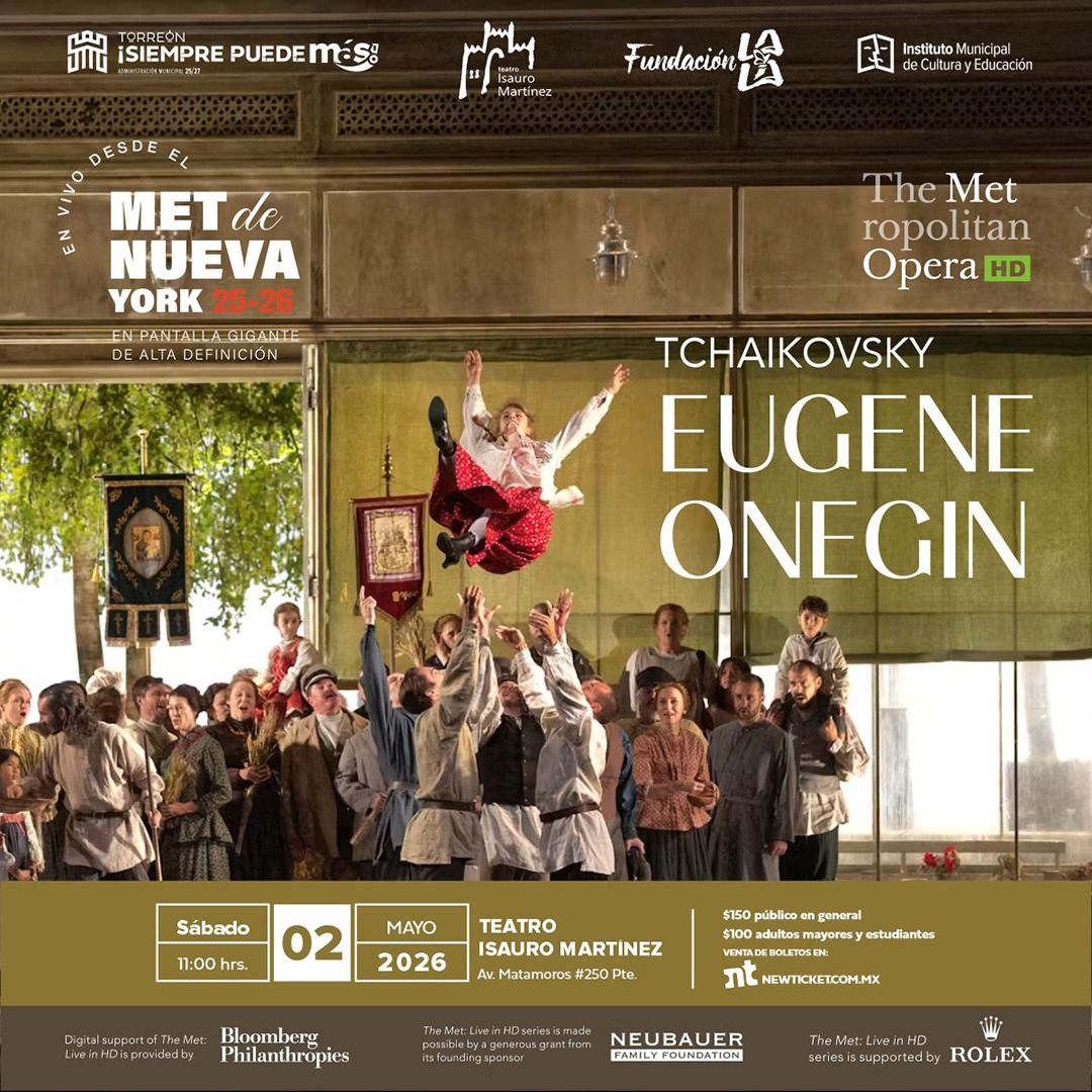 MET de Nueva York 25-26: Eugene Onegin, Tchaikovsky